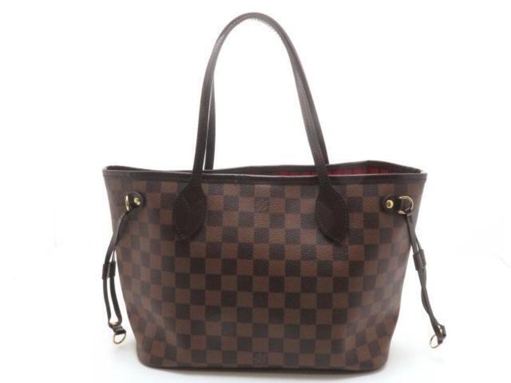 LOUIS VUITTON Neverfull Tote Bag Damier